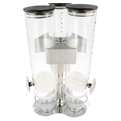 DISTRIBUTEUR DE CÉRÉALES TRIPLE