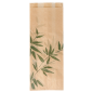 SACS SANDWICHS 'FEEL GREEN' 34 G/M2 9+4x22 CM NATUREL PARCH.INGRAISSABLE (500 UNITÉ)