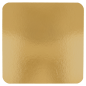CARTONS PÂTISSERIE DEUX FACES  950 G/M2 32x32 CM OR/NOIR CARTON (50 UNITÉ)
