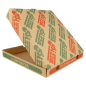 BOÎTES PIZZA MICROCANNELURE  350 G/M2 24x24x3 CM NATUREL CARTON (100 UNITÉ)