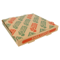 BOÎTES PIZZA MICROCANNELURE  350 G/M2 26x26x3,5 CM NATUREL CARTON (100 UNITÉ)