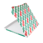 BOÎTES PIZZA MICROCANNELURE  348 G/M2 40x40x3,5 CM BLANC CARTON (100 UNITÉ)