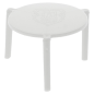 PETITES TABLES PIZZA  Ø 4,5x3 CM BLANC PP (2000 UNITÉ)