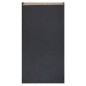 ENVELOPPE CADEAUX COULEUR UNIE  60 G/M2 19+8x35 CM NOIR KRAFT VERGÉ (250 UNITÉ)