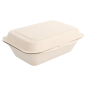COQUILLES 'BIONIC' 600 ML 13,6x18,2x6,4 CM NATUREL BAGASSE (1000 UNITÉ)