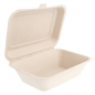 COQUILLES 'BIONIC' 600 ML 13,6x18,2x6,4 CM NATUREL BAGASSE (1000 UNITÉ)