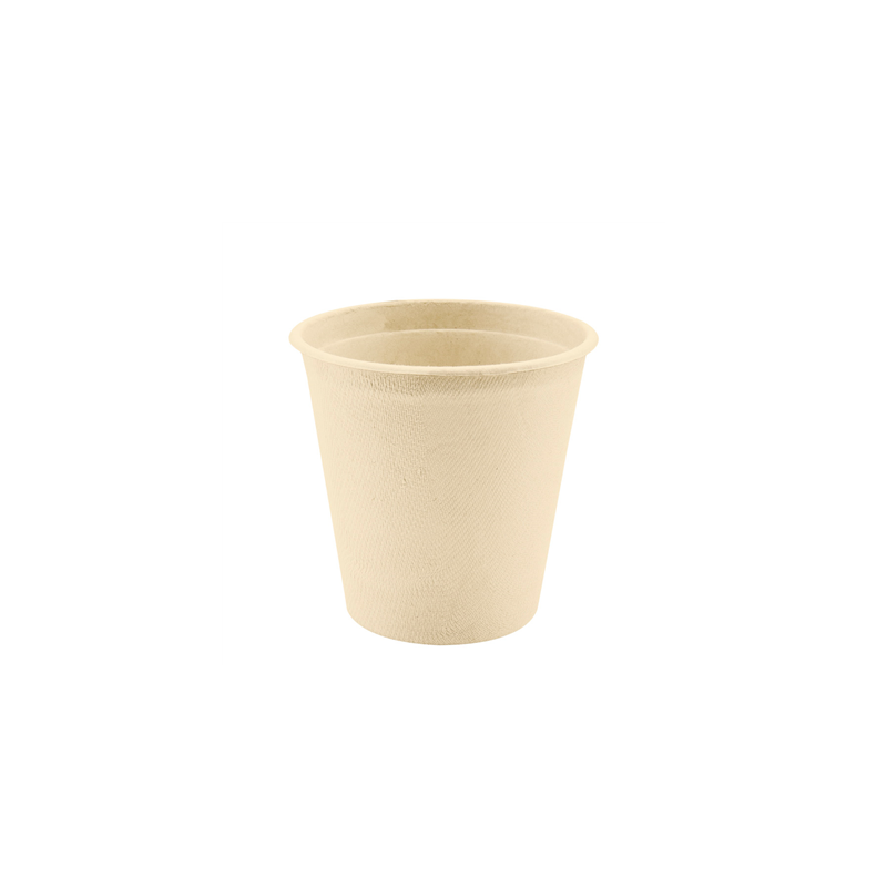 GOBELETS 'BIONIC' 370 ML Ø 9,3x9,2 CM NATUREL BAGASSE (800 UNITÉ)