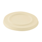COUVERCLES POUR GOBELETS 150.19 'BIONIC'  Ø 11x0,8 CM NATUREL BAGASSE (600 UNITÉ)