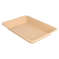 BARQUETTES 'BIONIC' 350 ML 19,6x14,7x2,7 CM NATUREL BAGASSE (1000 UNITÉ)