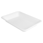 BARQUETTES 'BIONIC' 350 ML 19,6x14,7x2,7 CM BLANC BAGASSE (1000 UNITÉ)