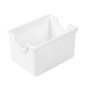 RÉCIPIENTS MULTI-USAGES  8,5x6,5x5 CM BLANC PS (1 UNITÉ)