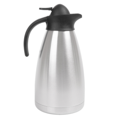 THERMO "METALLIC LUSTER" 1,5 L 14,5x14,5x28 CM ARGENTE INOX (1 UNITÉ)