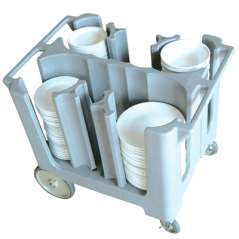 CONTENEUR ASSIETTES AVEC ROUES