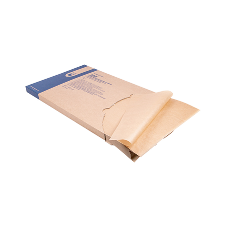 PAPIER FOUR SILICONÉ DOUBLE FACE  41 G/M2 40x60 CM MARRON PAPIER SILICONE (500 UNITÉ)