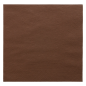 SERVIETTES ECOLABEL 2 PLIS  18 G/M2 39x39 CM CHOCOLAT OUATE (1600 UNITÉ)