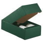 30 U. COFFRETS 2 BOUTEILLES  34x18,5x9 CM VERT CARTON (1 UNITÉ)