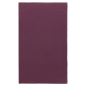 SERVIETTES ECOLABEL P. 1/6 'DOUBLE POINT' 18 G/M2 33x40 CM PRUNE OUATE (2000 UNITÉ)