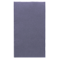 SERVIETTES ECOLABEL P. 1/6 'DOUBLE POINT' 18 G/M2 33x40 CM BLEU MARINE OUATE (2000 UNITÉ)