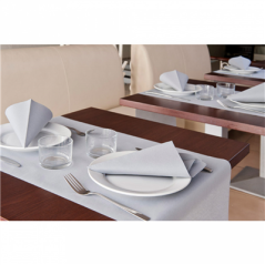 SERVIETTES  55 G/M2 40x40 CM GRIS AIRLAID (700 UNITÉ)