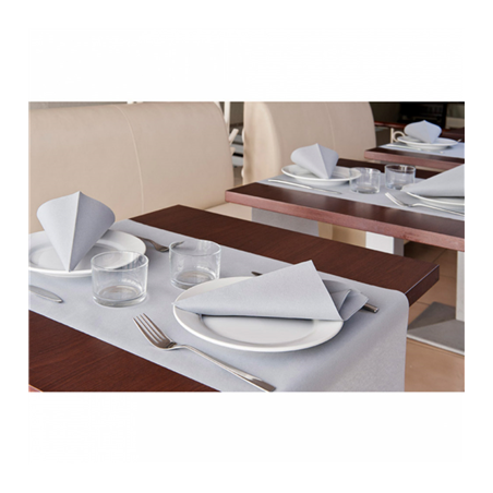 SERVIETTES  55 G/M2 40x40 CM GRIS AIRLAID (700 UNITÉ)