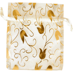 48 U. SACHETS ORGANDY AVEC FERMETURE