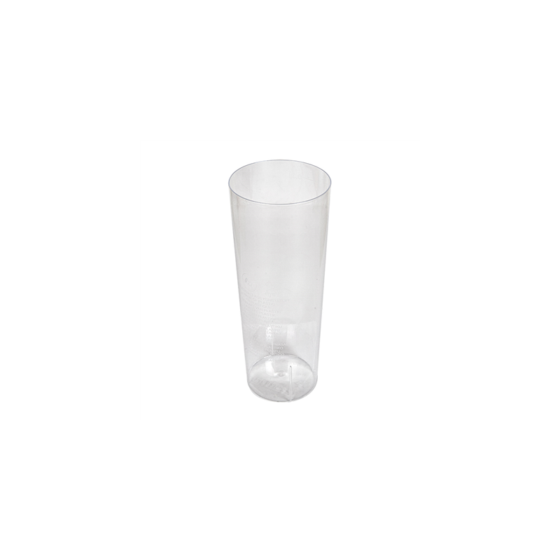 VERRES INJECTÉS "CUBA LIBRE" 300 ML Ø 5,9/4,9x15,2 CM TRANSPARENT CRISTAL PS (500 UNITÉ)