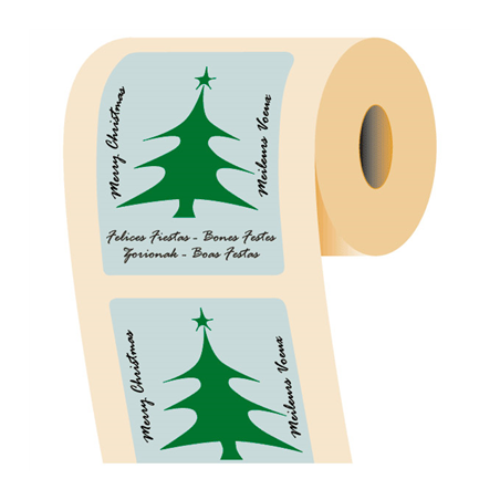 250 U. ÉTIQUETTES "MEILLEURS VOEUX"