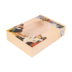 50 U. CARTONS AUTOMONTABLES TRAITEUR AVEC FENÊTRE