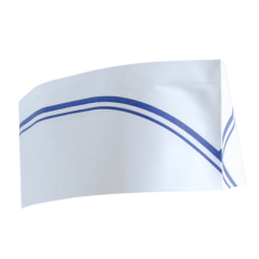 CALOTS AJUSTABLES BATEAU FRANGES BLEUES