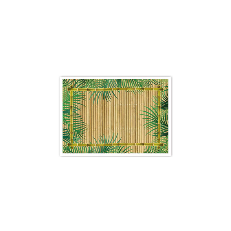 SETS DE TABLE OFFSET 'BAMBOO' 70 G/M2 31x43 CM QUADRICHROMIE PAPIER (2000 UNITÉ)