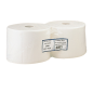 BOBINES ECOLABEL 2 PLIS - 1350 FEUILLES  19 G/M2 Ø34x26 CM BLANC OUATE (2 UNITÉ)