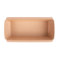 MOULES CUISSON PATISSERIE LAMINES  170 G/M2 16,5x6,5x5 CM MARRON CELLULOSE (1000 UNITÉ)