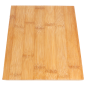BASES RECTANGULAIRES  20,5x15x3 CM NATUREL BAMBOU (1 UNITÉ)
