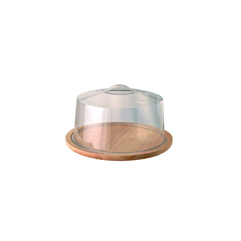 BASE TOURNANTE POUR COUPOLE 181.52  Ø 33x4 CM NATUREL BOIS (1 UNITÉ)