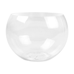 RÉCIPIENTS INJECTÉS "SPHERE" 150 ML 6,3x5 CM TRANSPARENT APET (100 UNITÉ)