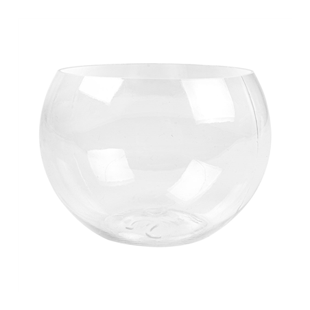 RÉCIPIENTS INJECTÉS "SPHERE" 150 ML 6,3x5 CM TRANSPARENT APET (100 UNITÉ)