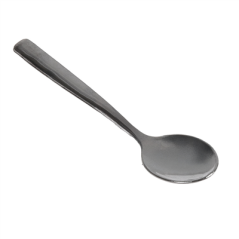 MINI CUILLÈRES RÉUTILISABLES  10 CM ARGENTE PS (2000 UNITÉ)