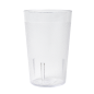 GOBELETS EMPILABLES 230 ML Ø 6,7/5,1x10,2 CM TRANSPARENT POLYCARBONATE (36 UNITÉ)