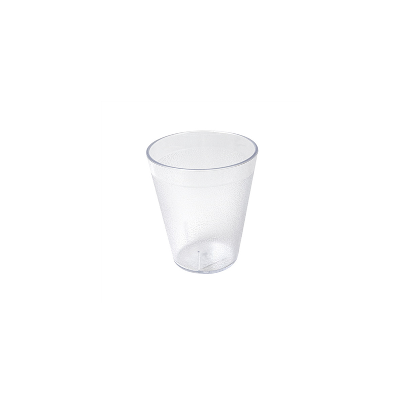 GOBELETS EMPILABLES 320 ML Ø 8,6/5,4x9,7 CM TRANSPARENT POLYCARBONATE (1 UNITÉ)