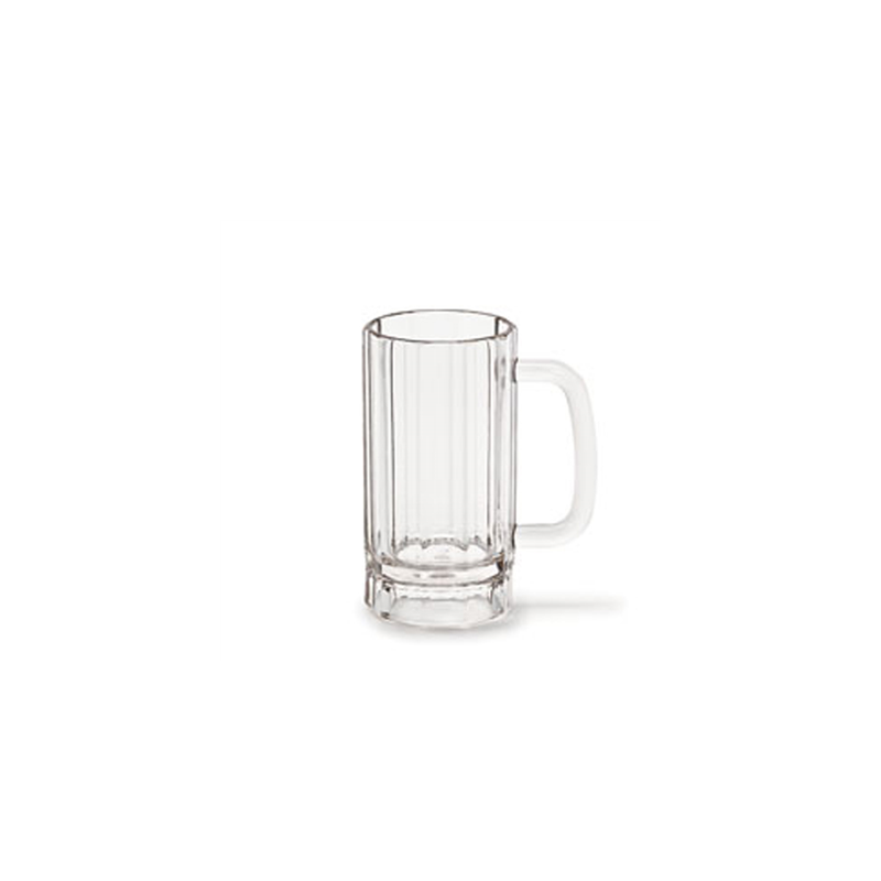 CHOPES À BIÈRE 365 ML Ø 7,3/6,6x13 CM TRANSPARENT POLYCARBONATE (12 UNITÉ)