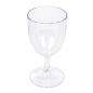 VERRES À PIED À VIN 175 ML Ø 6,8/6,6x13,5 CM TRANSPARENT POLYCARBONATE (12 UNITÉ)