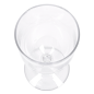 VERRES À PIED À VIN 175 ML Ø 6,8/6,6x13,5 CM TRANSPARENT POLYCARBONATE (12 UNITÉ)