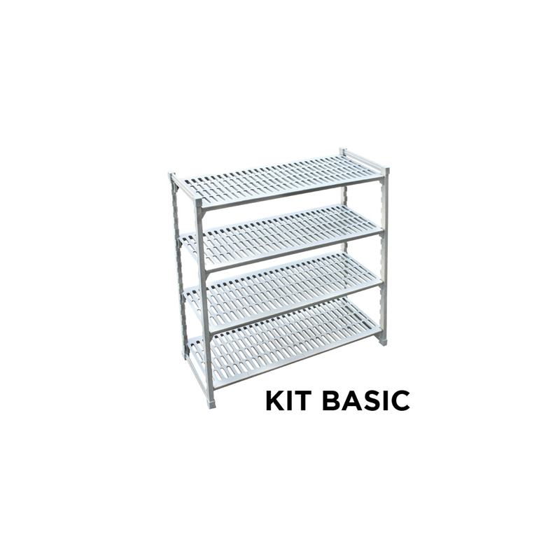 ÉTAGÈRE VENTILÉE WINDSHELVING 'ARROW'  61x152,5x180 CM GRIS ACIER (1 UNITÉ)