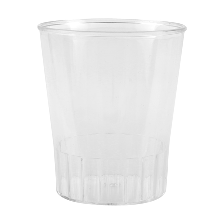 RÉCIPIENTS MISE EN BOUCHE RÉUTILISABLES 60 ML Ø 4,8x5,6 CM TRANSPARENT PS (500 UNITÉ)