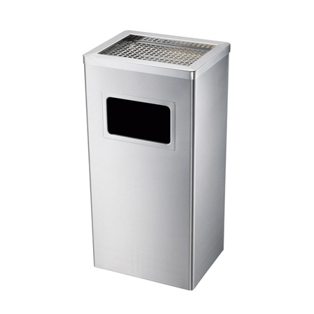 POUBELLE/CENDRIER, RECTANGULAIRE