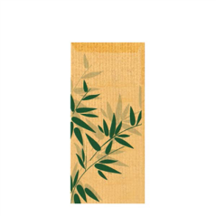 SACHETS MINI SANDWICHS 'FEEL GREEN' 34 G/M2 7+4x22 CM NATUREL PARCH.INGRAISSABLE (500 UNITÉ)