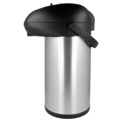 THERMO À POMPE "BIG" 4 L  ARGENTE INOX (1 UNITÉ)