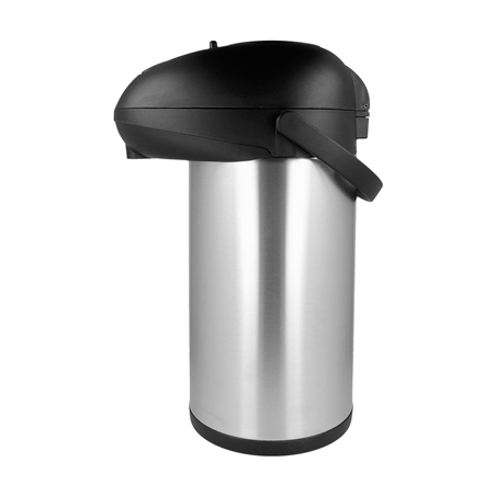 THERMO À POMPE "BIG" 4 L  ARGENTE INOX (1 UNITÉ)