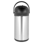 THERMO À POMPE "BIG" 4 L  ARGENTE INOX (1 UNITÉ)
