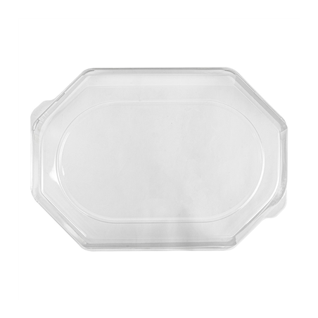 COUVERCLES POUR RÉF. 158.85  35x25 CM TRANSPARENT RPET (50 UNITÉ)